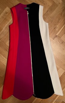 SALVATORE FERRAGAMO – luxusní vintage šaty, originál s visač - 2