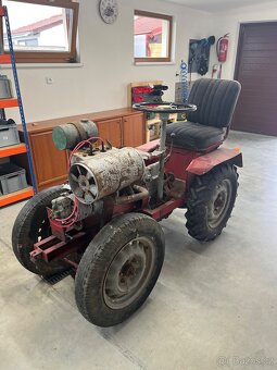 Malotraktor domácí vyroby - 2