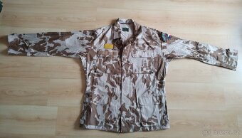 Vojenská letní maskáčová blůza, hnědý (pouštní) potisk. - 2