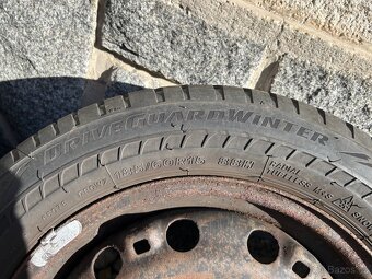 Sada zimních pneu na disku Bridgestone R15 - 2