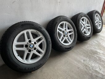 ALU kola BMW e46 15" včetně zimních pneu - 2