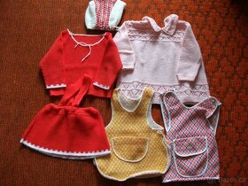 Mix dívčího oblečení vel.6 - 12 měsíců - 2