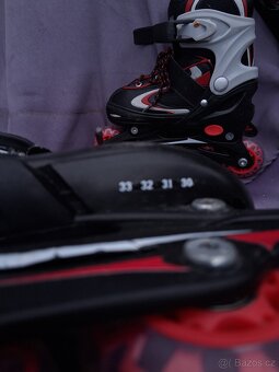 Brusle kolečkové rostoucí 30-33 - 2