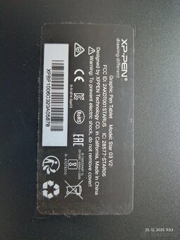 Grafický tablet XP pen v2 - 2