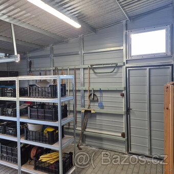 Plechová garáž - 2