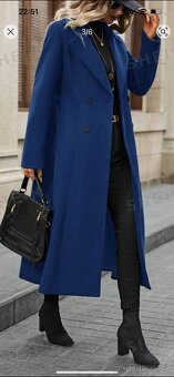 Modrý kabát #Dlouhy kabat - 2