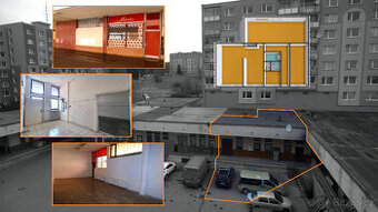 Prodej obchodního prostoru, 100m2, Chomutov, ul. Písečná - 2