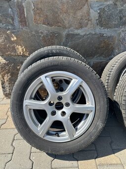 Sada Alu Kol R15 5x100+ letní pneumatiky - 2