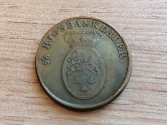 Mince 1 Skilling 1818 Dánské království Dánsko - 2