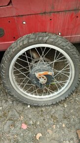 Prodám kola,přední teleskopy enduro - 2