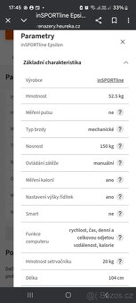 Cyklotrenažér insportline - 2
