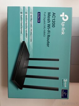 Router TP-Link Archer A6, AC1200 MU-MIMO (Archer A6) černý - 2