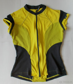 Žlutý dámský cyklistický dres KALAS vel. S - 2