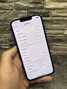 iPhone 13 Pro 128GB Sierra Blue, baterie 83% - 2