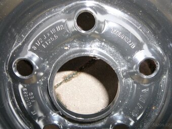DOJEZDOVÉ KOLO - DOJEZDOVKA "18" 5x112 ET25,5 orig VW - 2