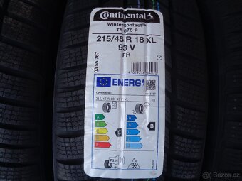 Zimní pneu 215/45/18 R18 Continental - Nové - 2