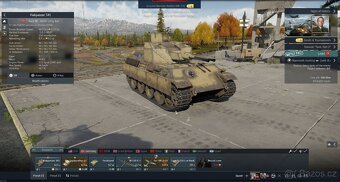 War thunder Tiger 2 10,5mm Flakpanther / Flakpanzer 341 - 2
