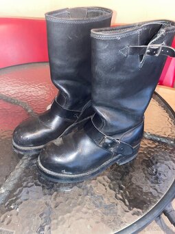 Dámské kožené boty na chopper “37” - 2