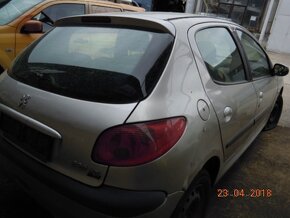 Peugeota 206, 1.4 HDI 50kw Rv: 2004/1 - 2