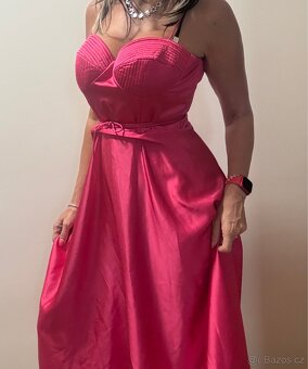 Plesové - společenské dlouhé šaty - M/L/XL - 2