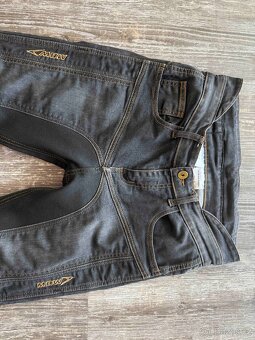 MBW Kevlar Jeans Rebeka - dámské černé vel.40 - 2