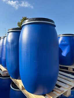 Plastový sud 200l - po čokoládě - 2