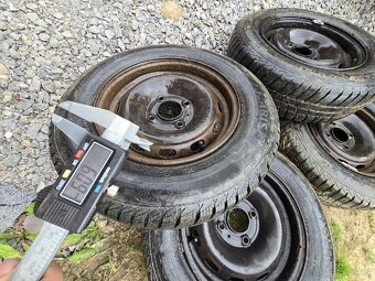 Prodám zimní kola 4x108 165/70r13 - 2