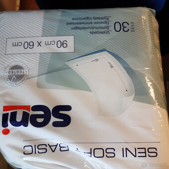 SENI SOFT NORMAL PODLOŽKY ABSORPČNÍ, 90X60CM - 2