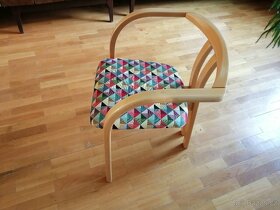 Retro židle, polokřeslo, křeslo - 2