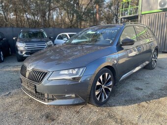 Škoda SUPERB - sportline- kůže - 4X4 - 2