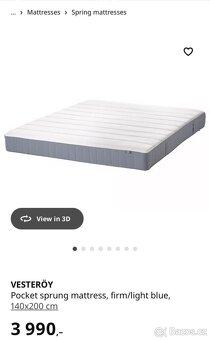 IKEA bed and matress - 2
