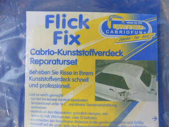 Sada na opravu střechy kabrioletu - 2