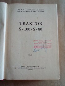 Traktor S-100, S-80 - 1963 - technická příručka - 2