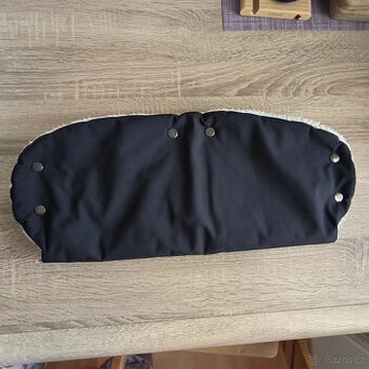 Emitex rukavnik na kocarek softshell + kozisek cerny - 2