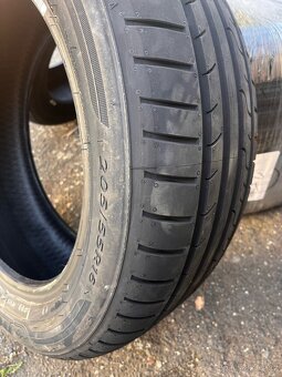 Prodám nové pneu Dunlop 205/55 R16 (BluResponse) - 2