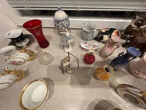 Porcelánové figurky sklenice - 2