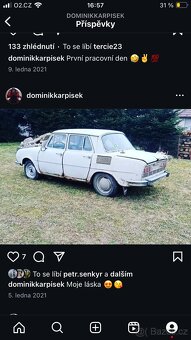 Skoda 100 na náhradní díly - 2