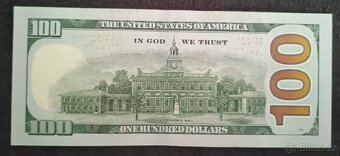 USA - 100 Dolarů bankovka, 2013, UNC - 2