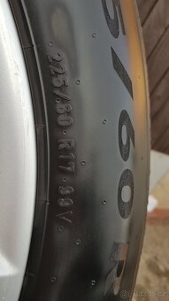 Prodám originální sadu ALU kol na vozy Renault Koleos - 2