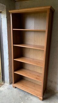 Ikea knihovna masiv - Markor Leksvik Hemnes antik - 2