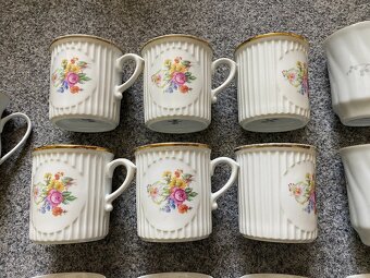 hrnek hrneček porcelán konvička servis nádobí retro - 2
