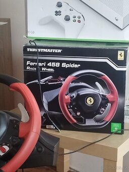 XBOX volant s pedály ovládání konzole - 2
