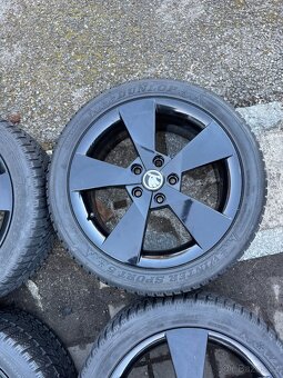 ORIGINÁL Alu Škoda Denom R17, 5x112 - TOP STAV - 2