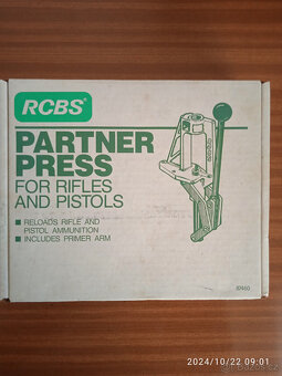 Prodám přebíjení 9mm luger RCBS. - 2