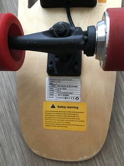 Tooluck 27,5" elektrický skateboard s dálkovým ovládáním, 3 - 2