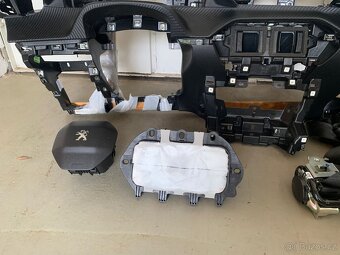 Airbagová sada Peugeot 208 s novou originální deskou - 2
