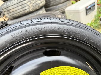 DOJEZDOVÉ KOLO VW PASSAT B8 R18 5X112X57,1 - 2