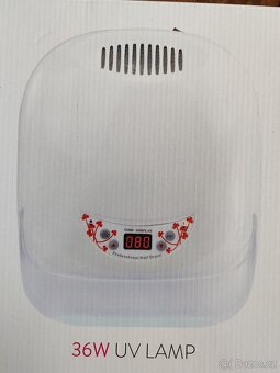Nová UV led Lampa na nehty 36w - 2