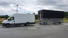 Mobilní pódium 8x6, 7x6, 7x4,5m - 2