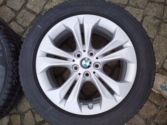 BMW X1 orig. al. disky 5x112 R17 + 225/55/17 zima - 2